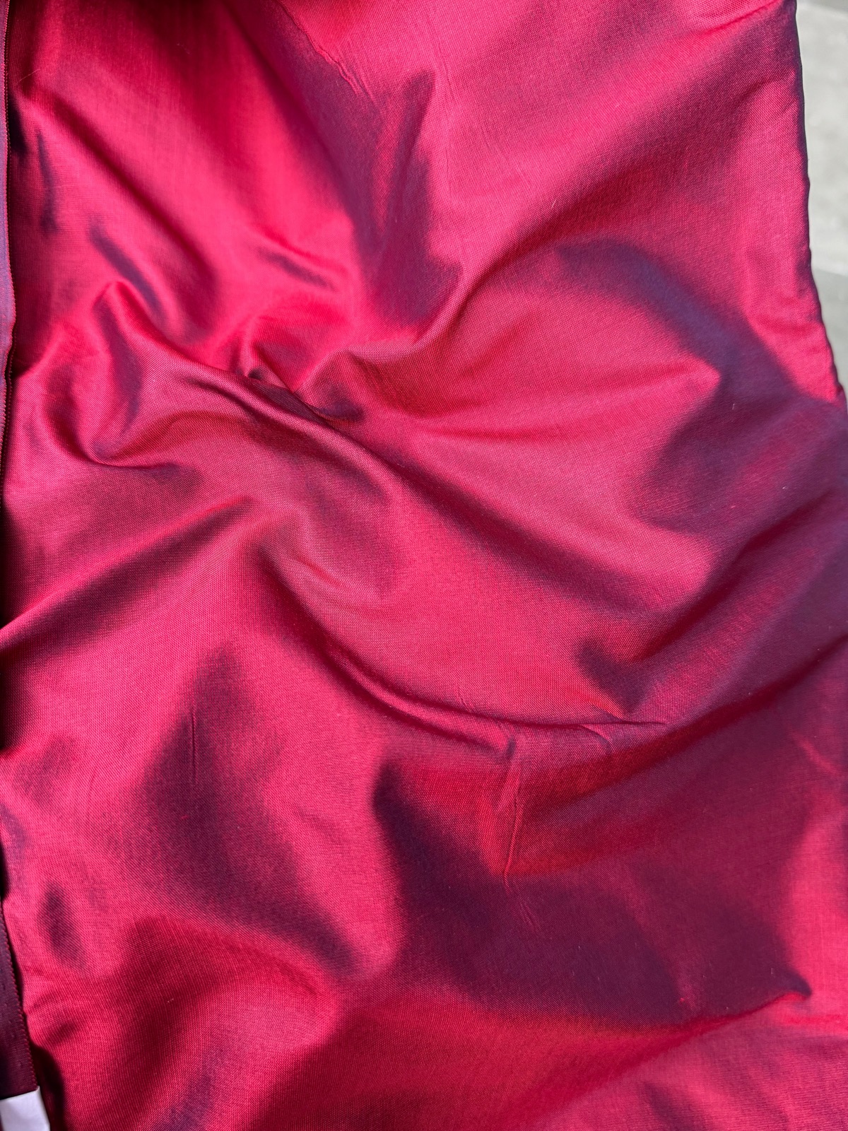 Butter Soft Yarn Dyed Katan Silk — Magenta