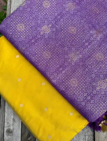 Katan Silk with Pure Munga Silk Duputta